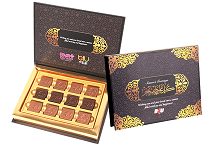 12 piece custom box of chocolates