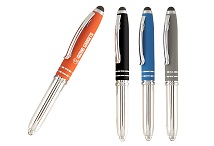 Stylus pens with LED light