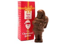 Milk Chocolate Santa in a Flip Top Box