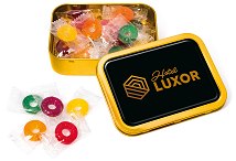 Sweets Polo Fruits Gold Sweet Tin