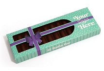 Vegan Dark Chocolate 12 Baton Bar, Boxed