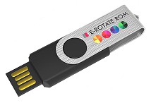 e-Rotate Read Only Printed Twister USB Stick
