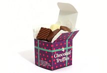 Four Chocolate Truffles in a Maxi Box