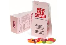 Plant based sweets in a 150g Pouch