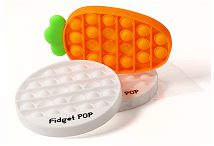 Logo branded fidget pop toy