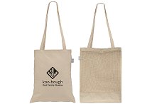 Recycled cotton & mesh tote bags