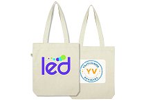 Recycled shopper tote bags