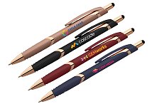Joplin Softy Rose Gold promotional stylus pens