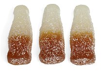 Sour cola bottle sweets