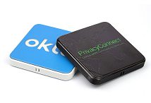 Square wireless charger pad
