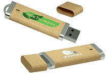 USB Flash Drive in Recycled Plastic