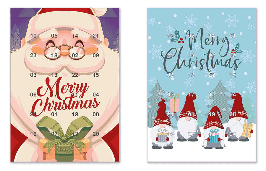 Advent calendars 5 & 6