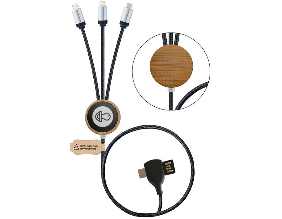 Long multi device charging cable