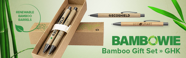 Bambowie bamboo pen set