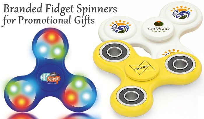 Branded Fidget Spinners for Promotional Gifts