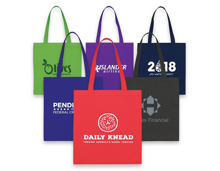 Custom logo tote bags