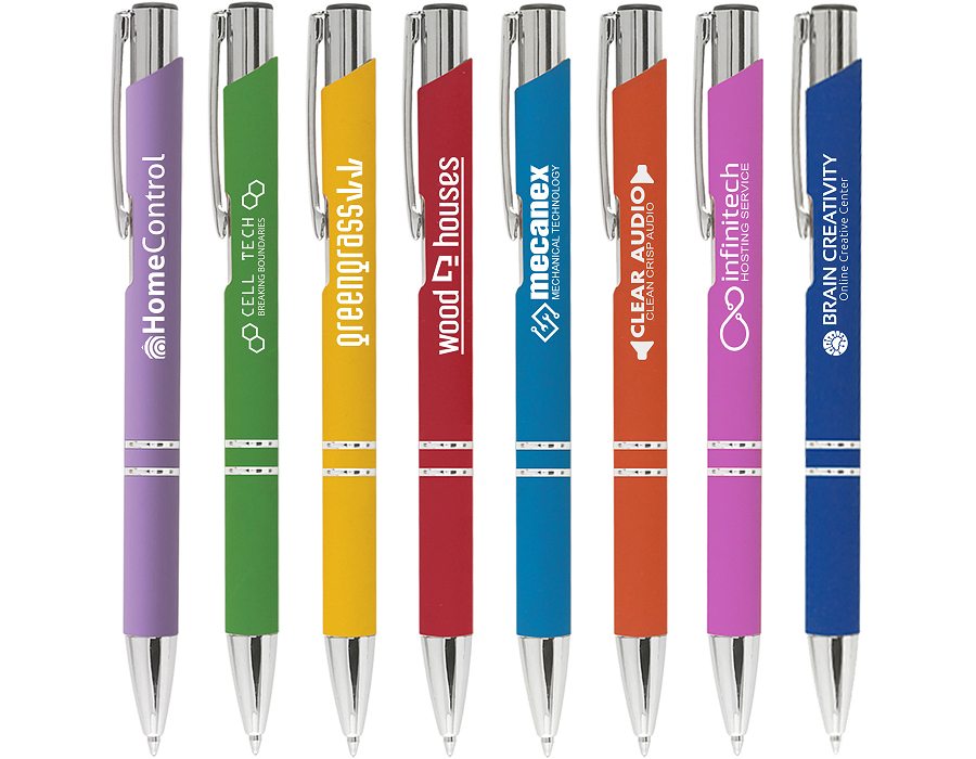 Eight Company Branded Pens tops