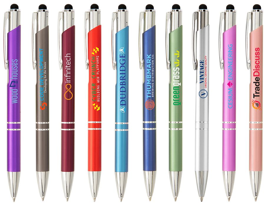 Company Logo Stylus Pen colour range