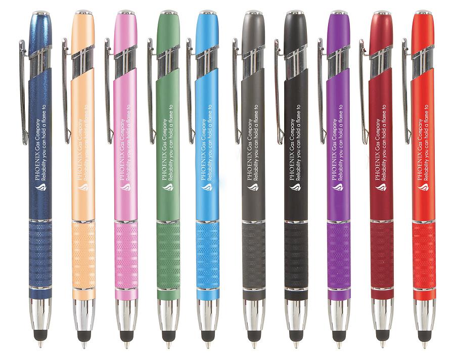 Printed Olivier Pen and Stylus pen tops