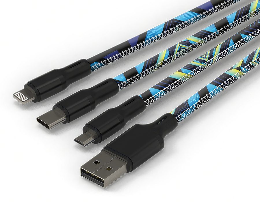 Connectors of the multi charging cable
