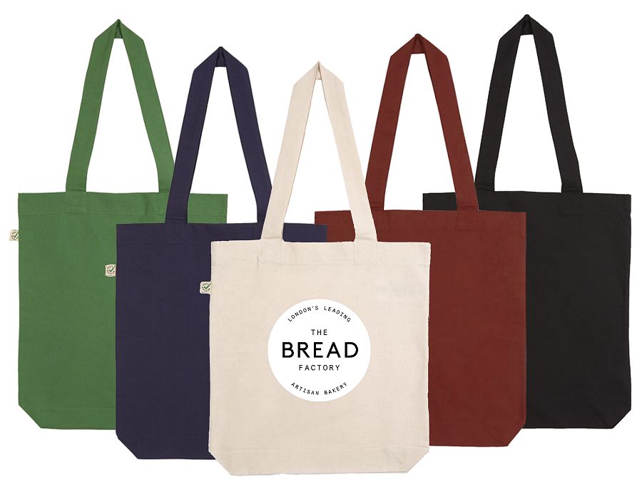Custom Printed Organic Tote Bags
