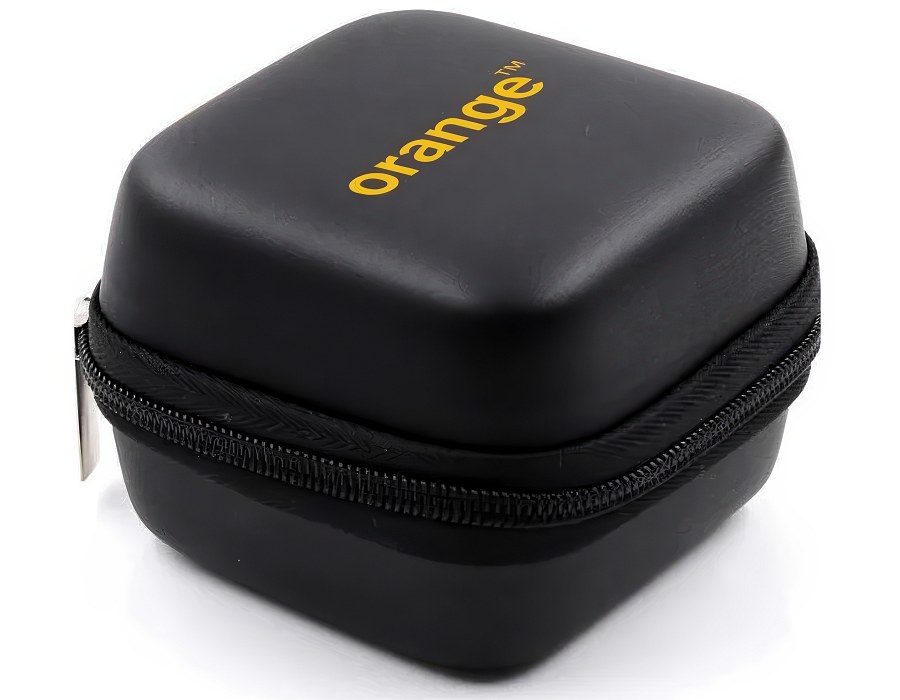travel adaptor rigid EVA case with colour logo branding