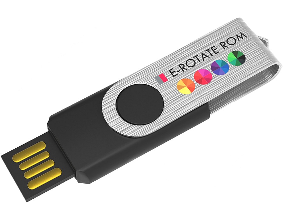 e-Rotate Read Only Twister USB Stick for promotional gifts