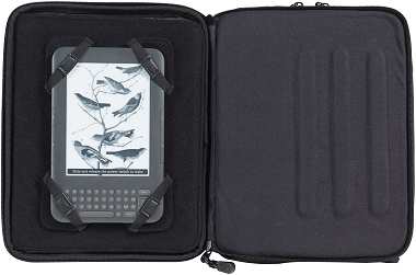 iPad Bag Promotional Gift with Kindle reader and movable corner straps