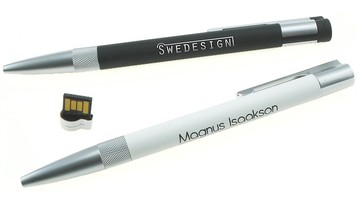 Black and White Pen USB stick