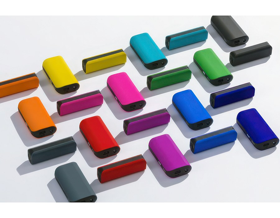 Power bank colour range