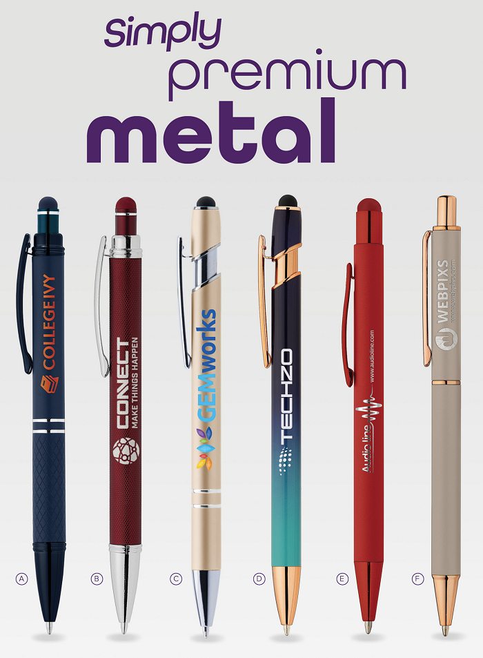 Premium metal pens