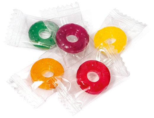 Individually wrapped sweets Polo Fruit sweets