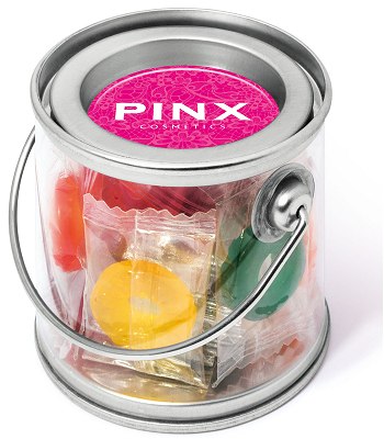 Promo Sweets Polo Fruits in a Mini Bucket
