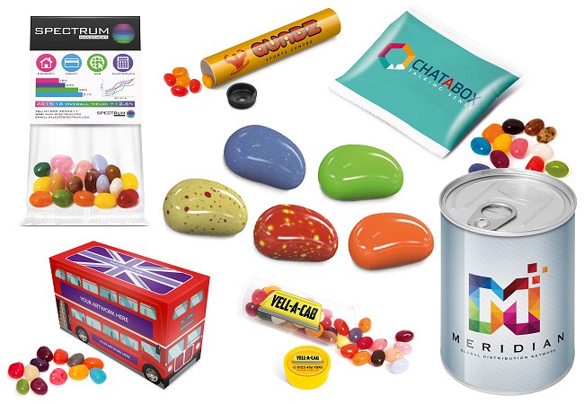 Promotional Jelly Beans Branded With Your Custom Logo