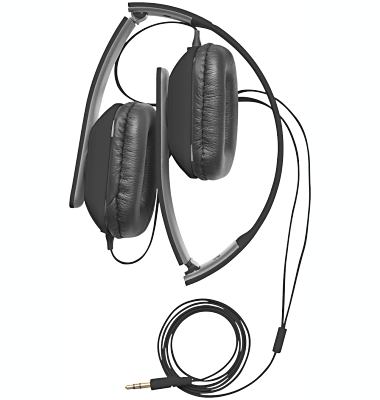 Promotional Headphones with Folding Headband and Over-ear Cups