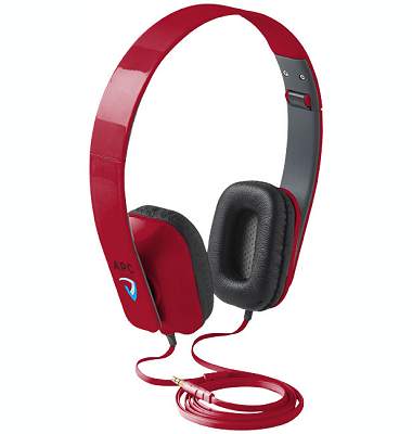 Promotional Headphones with Folding Headband and Over-ear Cups