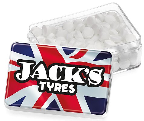 Promotional Mints in Midi Rectangle Containers