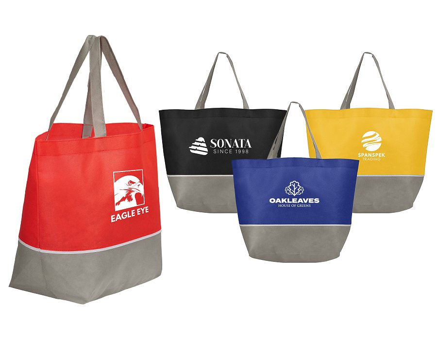 Promotional shopping tote bags