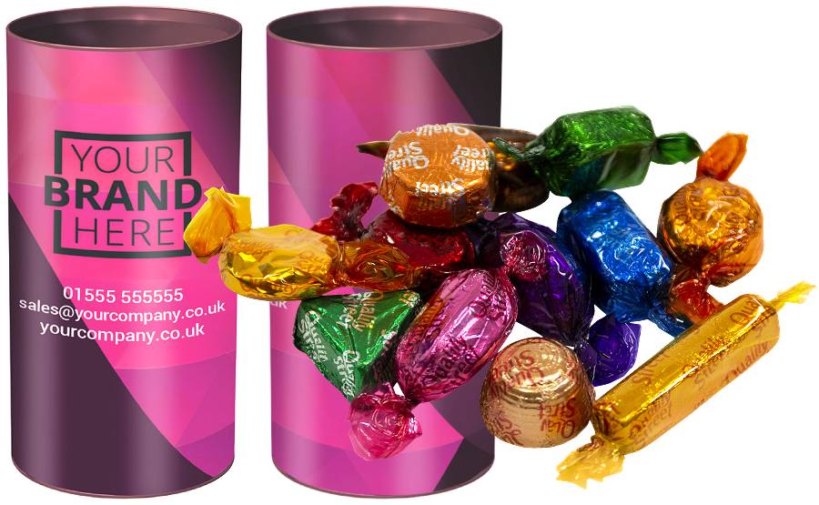 Promotional Tubes of Quality Street