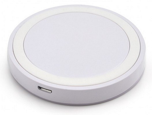 White version of Promotional Wireless Charging Pads