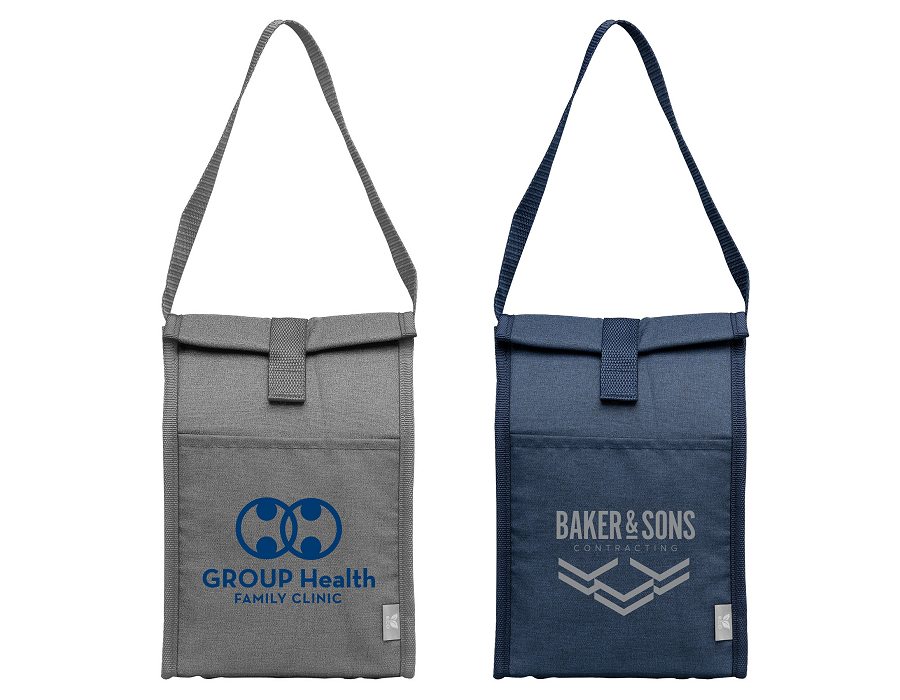 Recycled polyester logo printed lunch cool bags