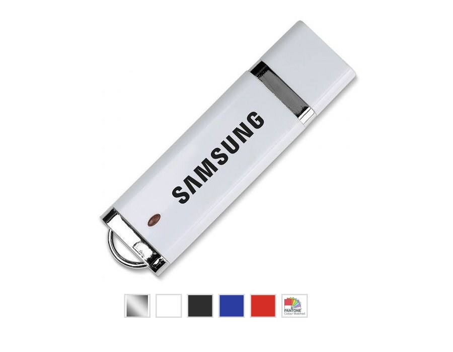 Slim USB Stick custom logo printed