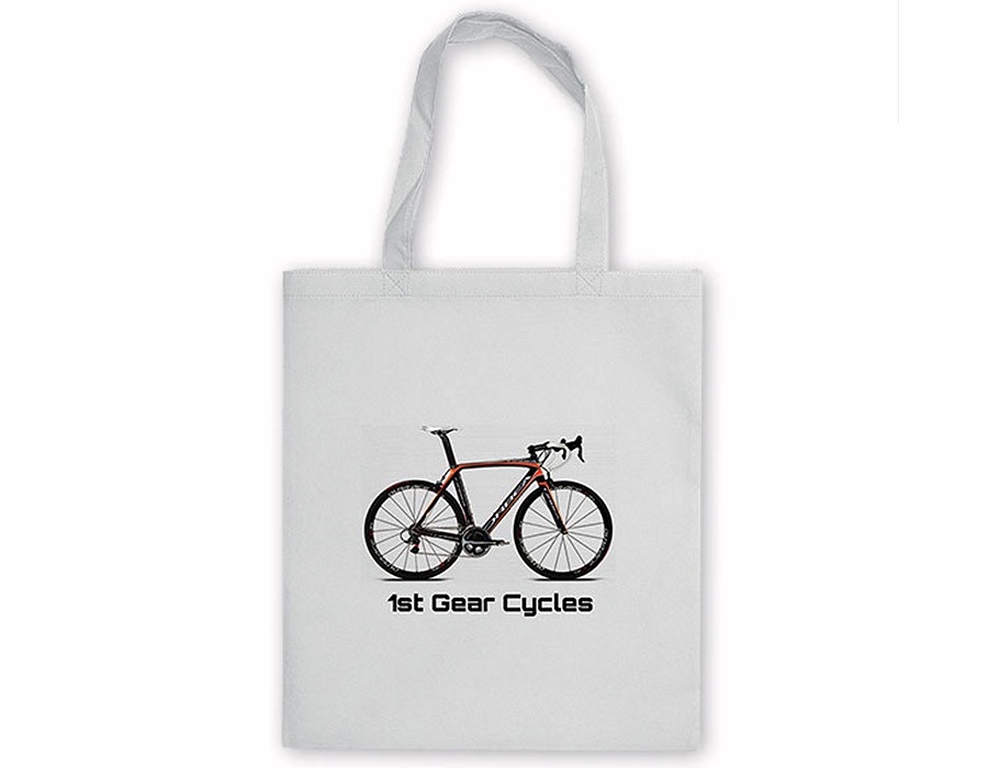 Tote Bag with white colour fabric and full colour print