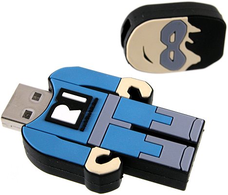 Opened USB Man flash drive