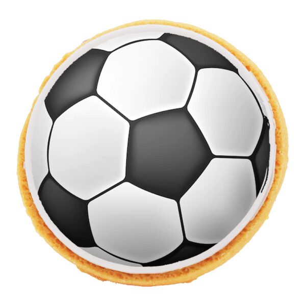World Cup football biscuit